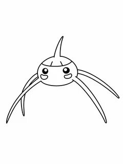 Surskit Pokemon coloring pages.