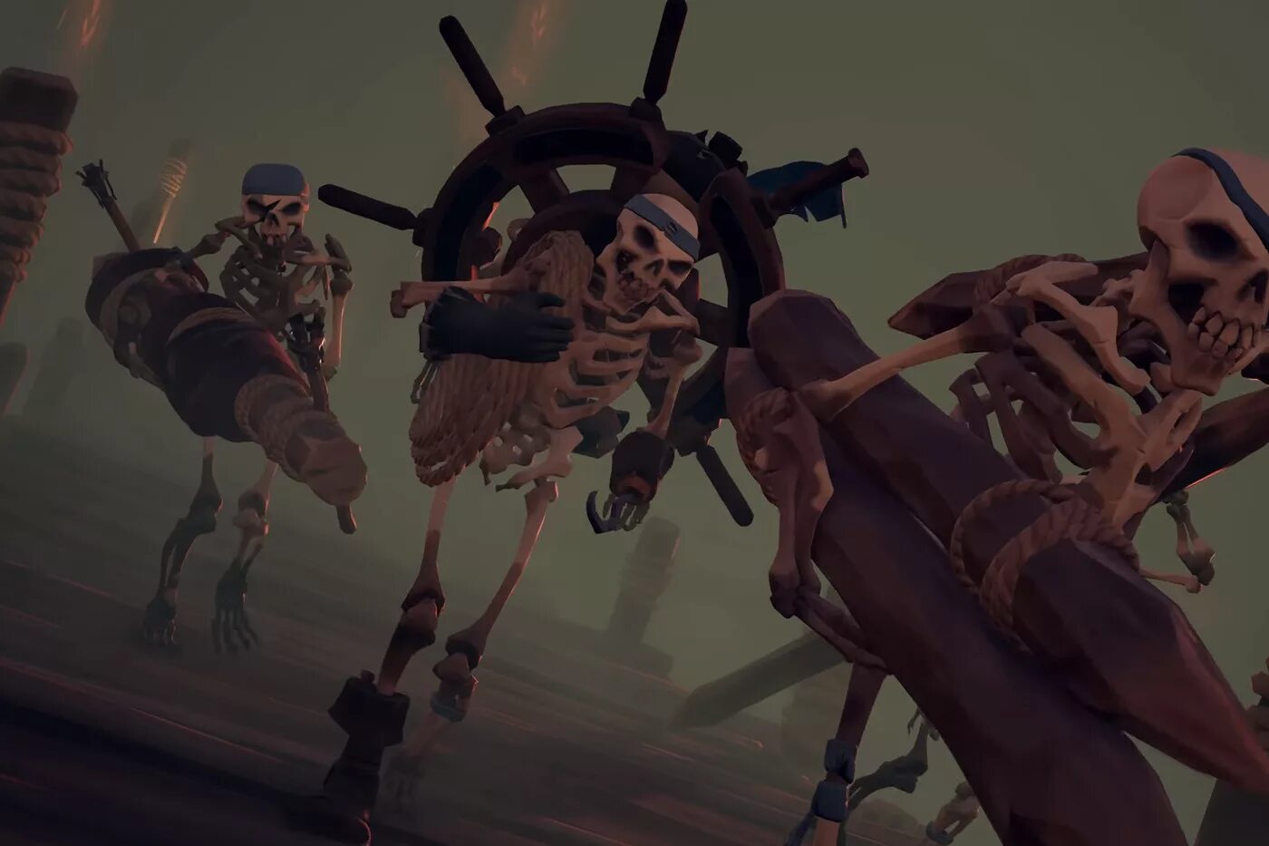 Cursed sea wiki. Sea of Thieves скелеты. Скелет Капитан Sea of Thieves. Армада скелетов Sea of Thieves. Проклятие скелета Sea of Thieves.