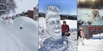 зима смешно