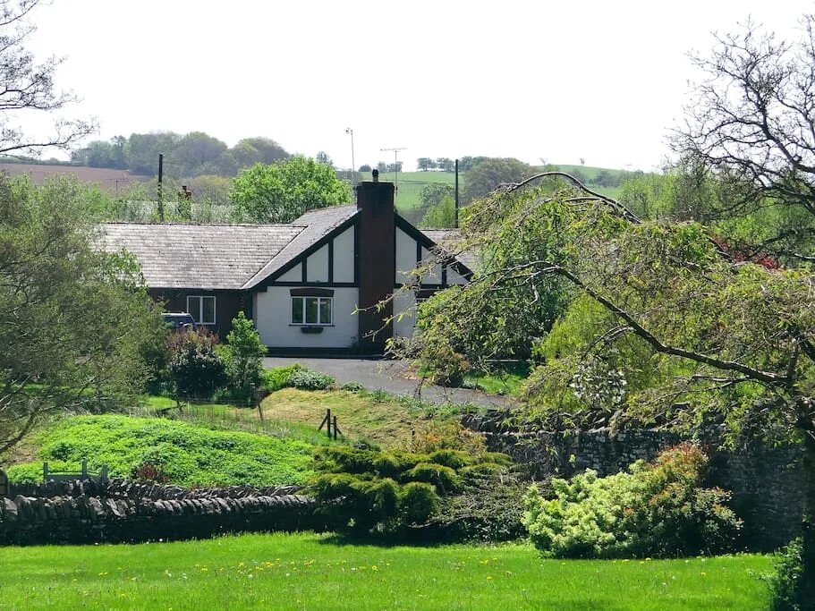 Quiet village. Offa's dyke.