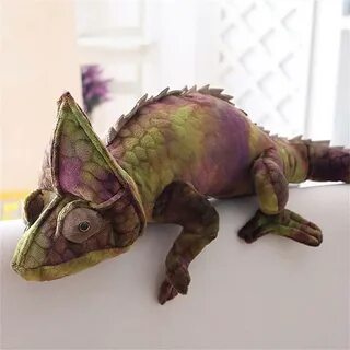 Хищные ящеры хамелеоны игрушки
