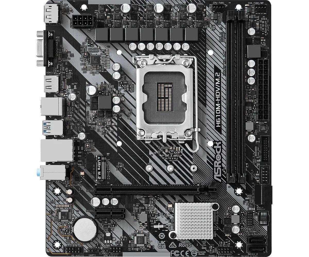 ASROCK LGA 1700. ASROCK h610m-Hdv. ASROCK h610m-HVS/M.2. H610m-HVS.