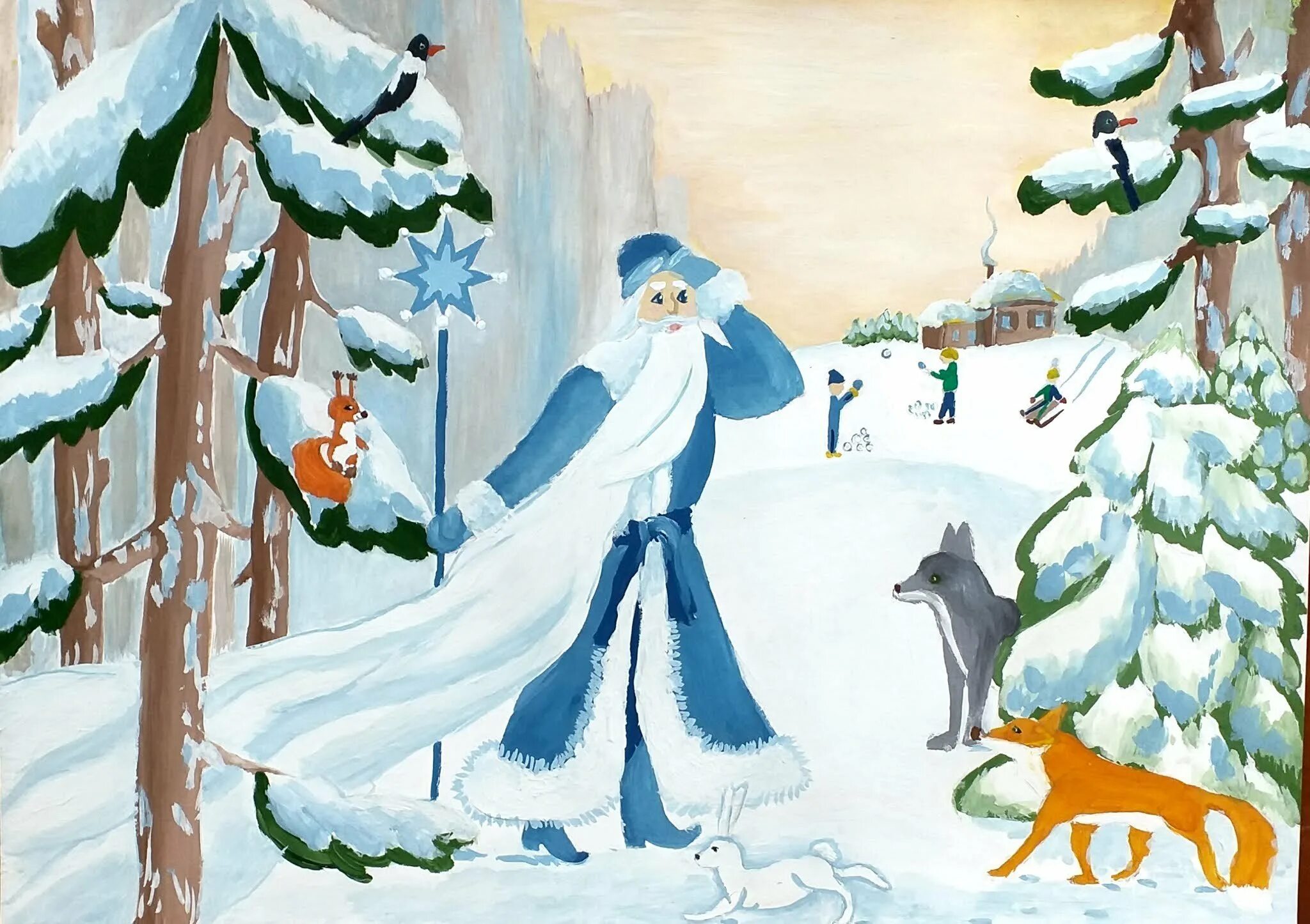 Мороз воевода рисунок 3