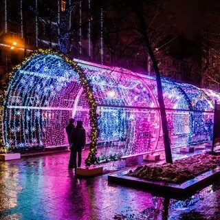 Световой туннель