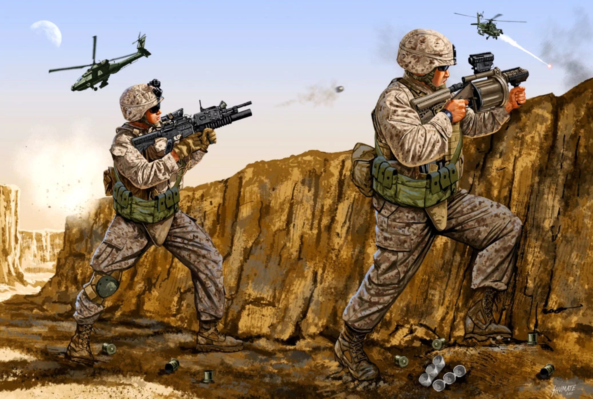 Retro army