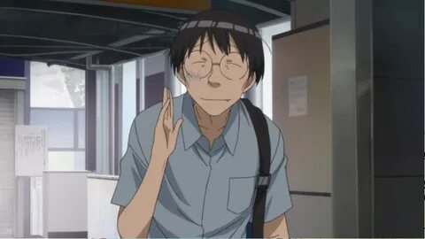 Idk...Maybe Harunobu Madarame from Genshiken 