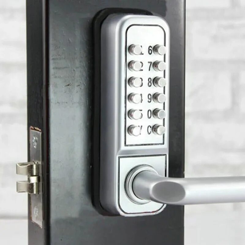 Замок дверной накладной Door Lock -2. Электронный замок с139mf. Digital Lock кодовый замок. Механический кодовый замок RVD-20.