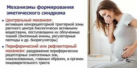 Тошнит во время родов