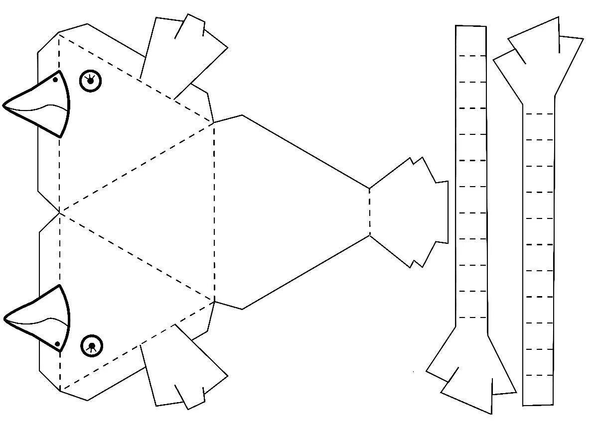 Простые развертки. Объемные поделки шаблоны. Поделки из бумаги схемы. Поделки из бумаги шаблоны. Поделки из бумаги чертежи.