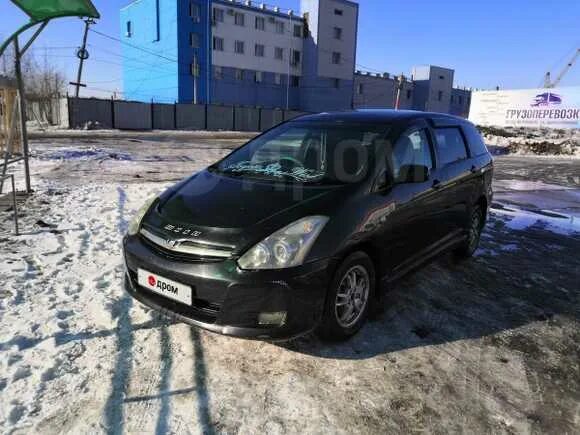 Toyota Wish 2006 черный. Toyota Wish 2006. Передний бампер на Toyota Wish 2006 год Кемеровской области.