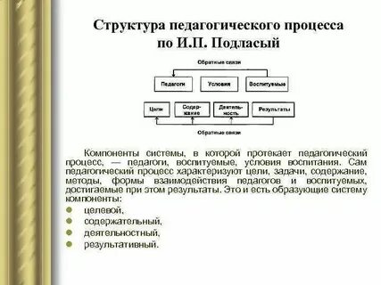 Виды активности в образовательном процессе