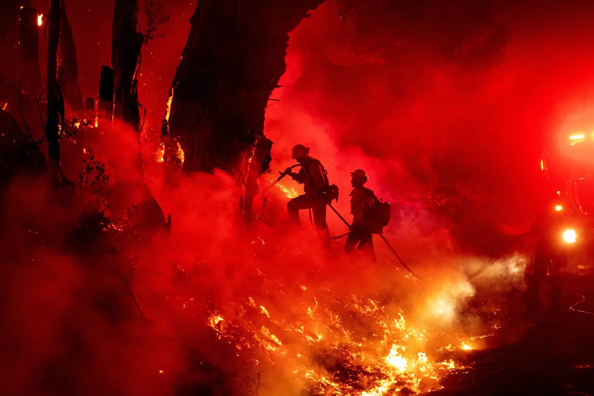 Burning through