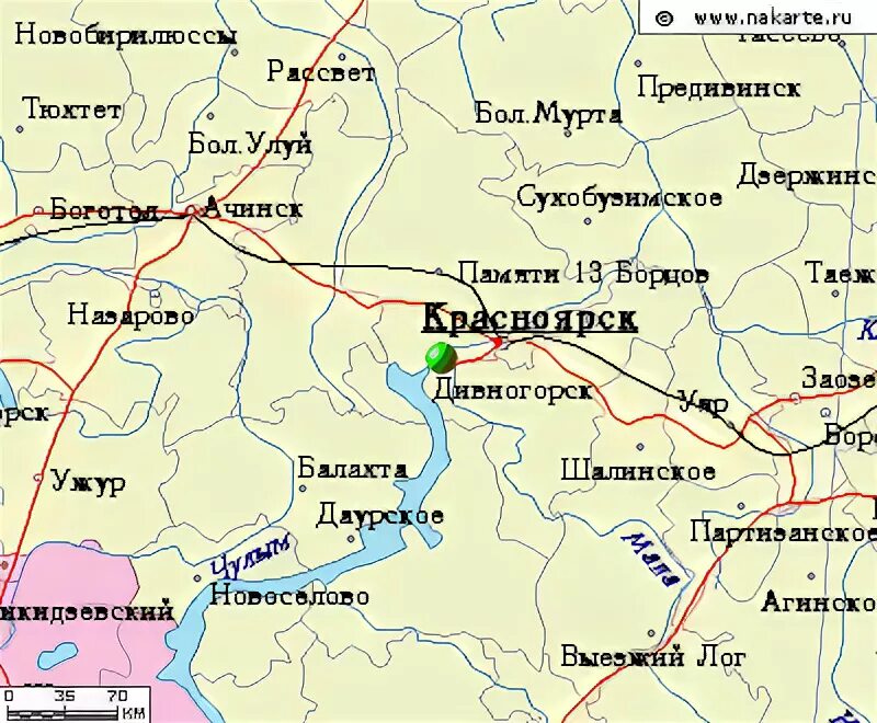 Дивногорск Красноярский край на карте. Дивногорск Красноярский край на карте России. Город Дивногорск Красноярского края карта. Ачинск Красноярский край на карте России с городами.