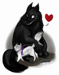 Кошка волк