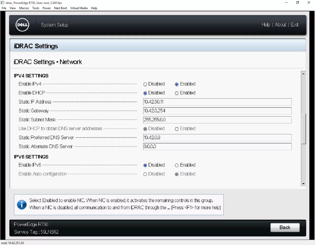 Disable ipv6