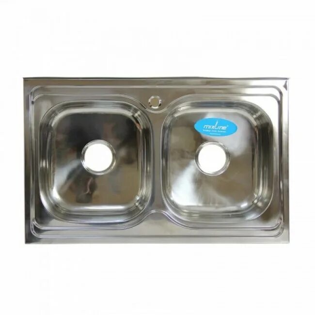 мойка настол. мойка овальная 50*77 нерж врез. Mixline нержавеющая сталь. мойка овал 50х77 (0,6) левая mixline,. мойка из нержавеющей стали mixline ml 50x77 528189.