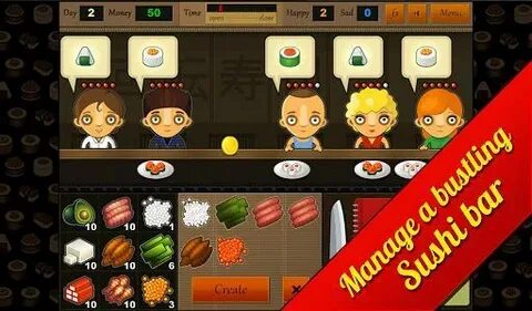 Игры суши бары