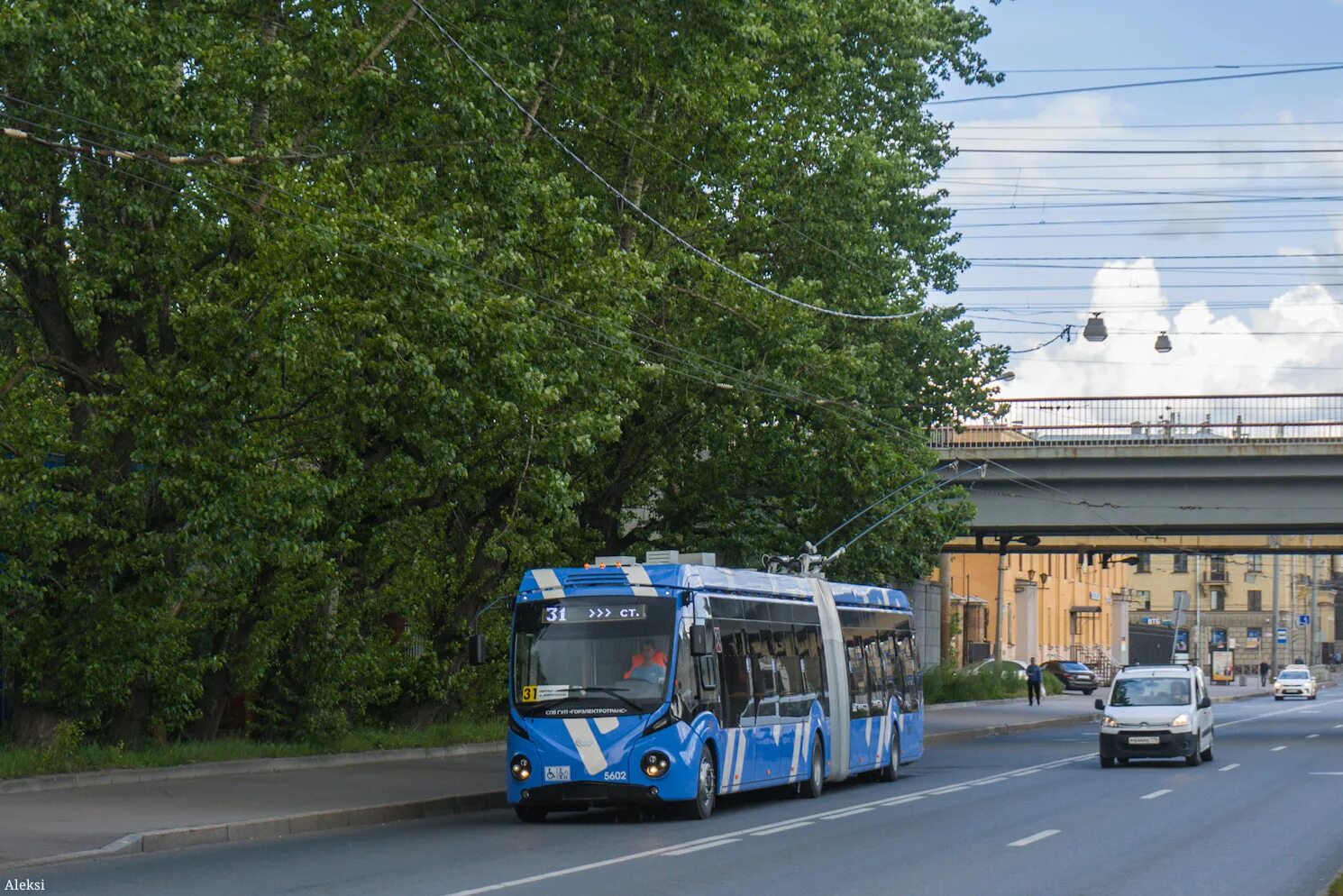 Маршрут 31 троллейбуса