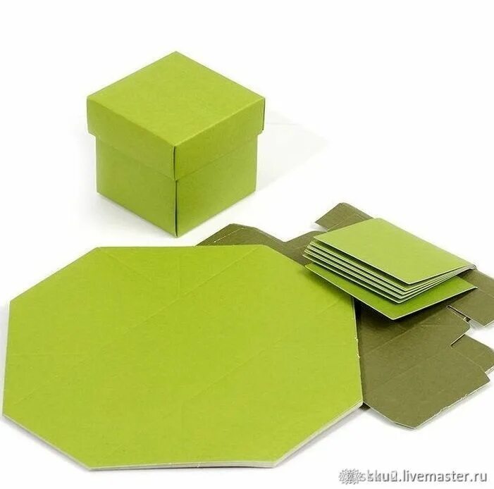 Складная коробочка. Коробка складная зеленая. Коробка с откидными стенками. Картонная коробка зеленая. Купить зеленую коробку