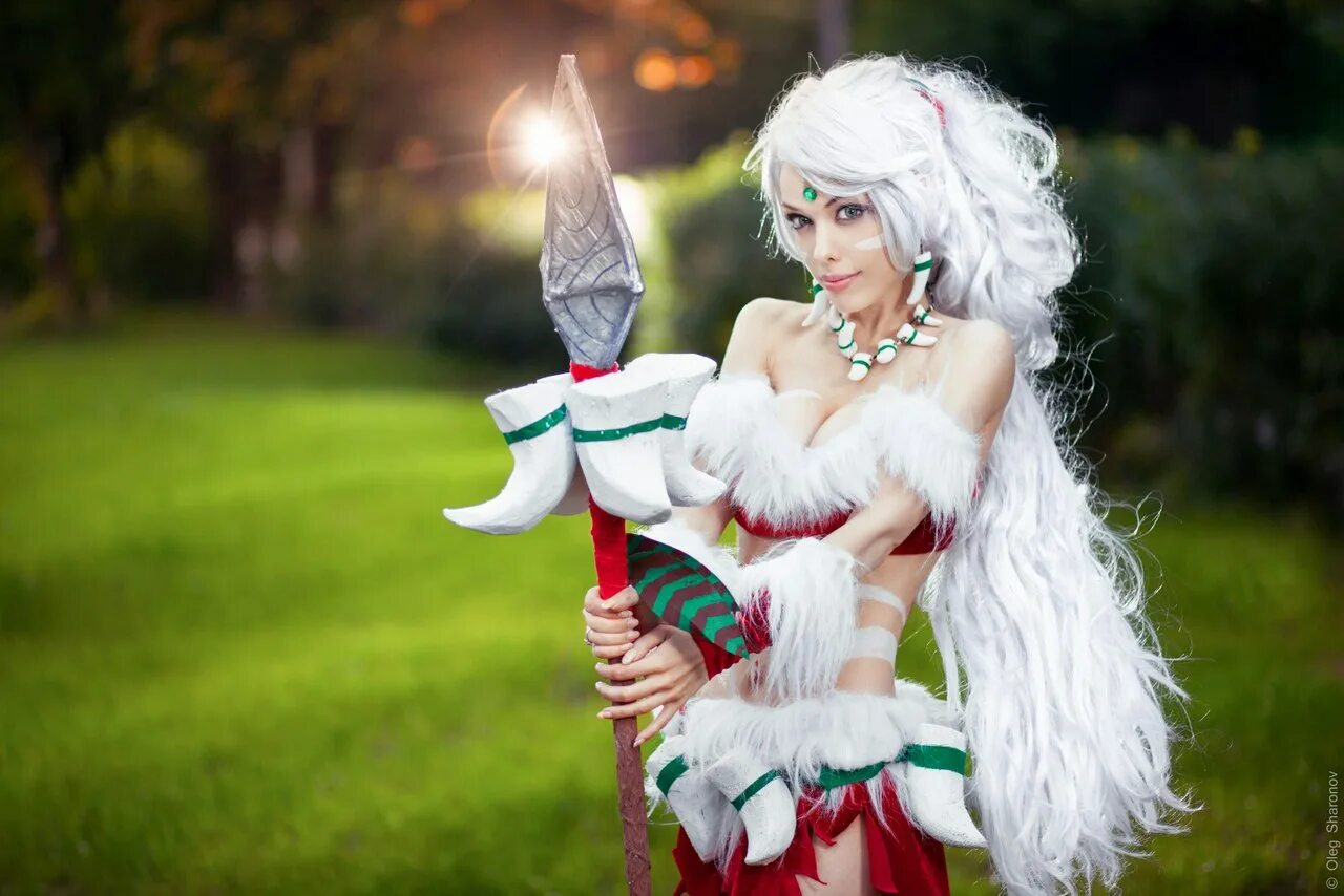 Mollyredwolf cosplay. Косплей лига легенд. League of Legends Cosplay.