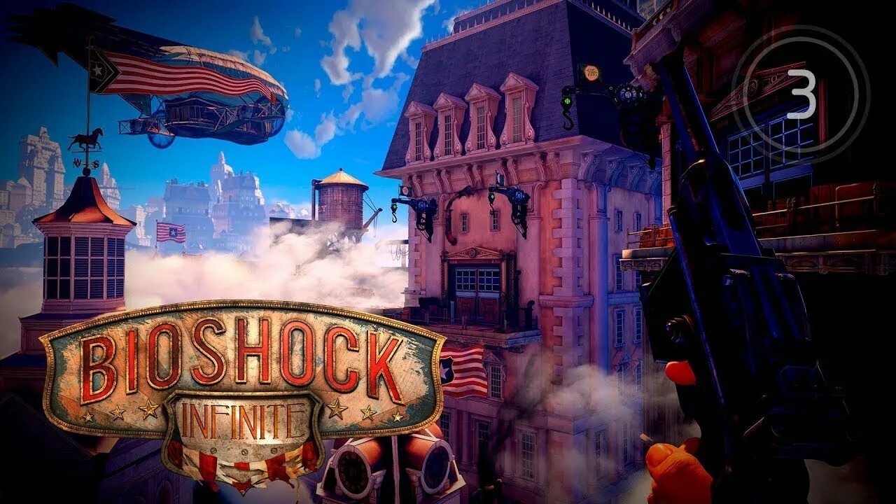 Сколько весит биошок. Bioshock Infinite (2013): Небесная Колумбия. Биошок 3. Биошок 3 Инфинити. Биошок Инфинити игровой мир.