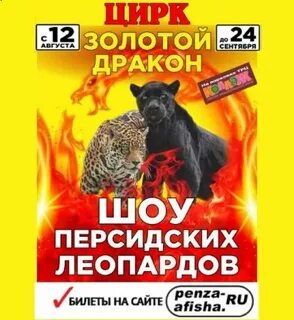 Билеты цирк пенза