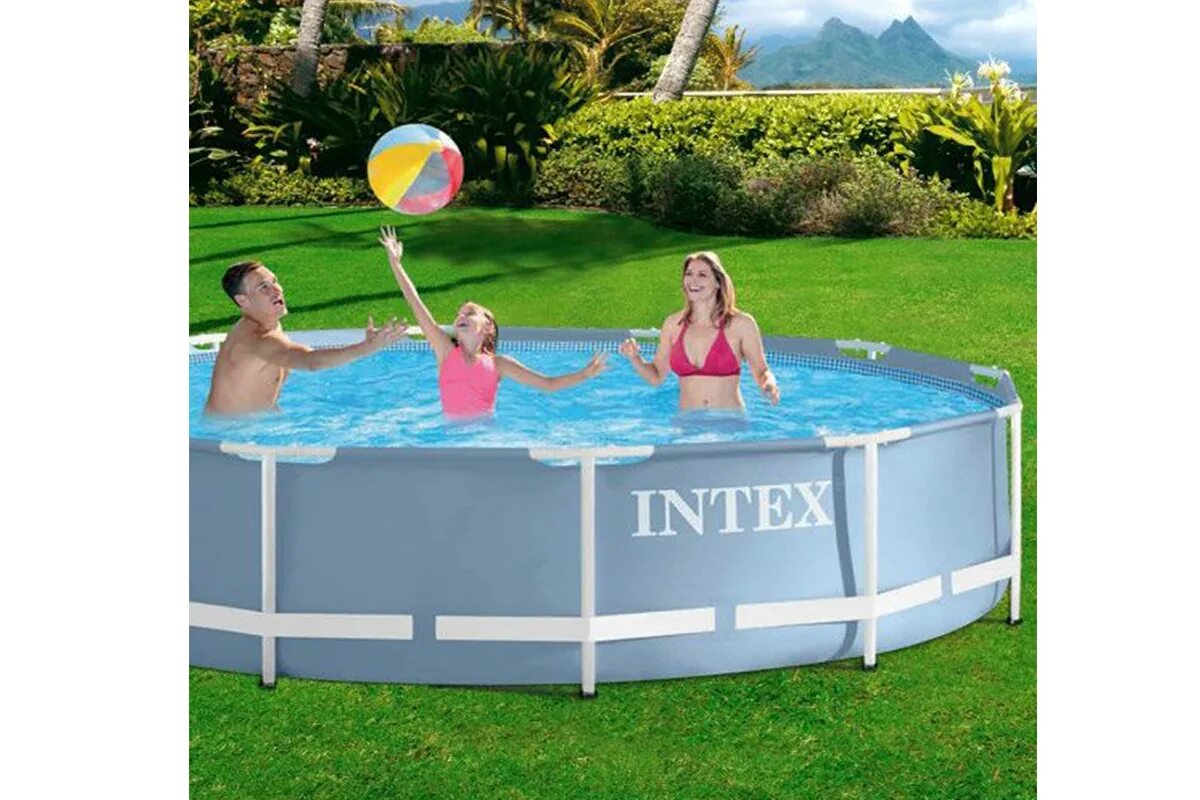 Бассейн каркасный Интекс 366х76. 28210np Intex. Intex бассейн каркасный 366х76см 26712. Бассейн Intex 366х76 с фильтром. Сколько стоит каркасный бассейн