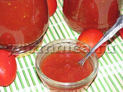 Рецепт самого вкусного кетчупа из помидор