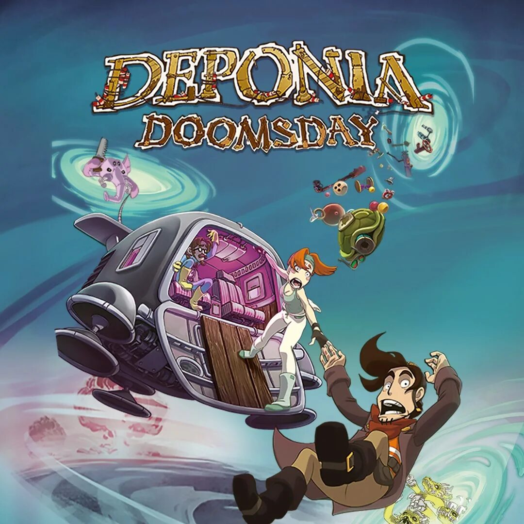 Депония Doomsday. Deponia Doomsday ps4. Deponia 4. Deponia 4: Deponia Doomsday.