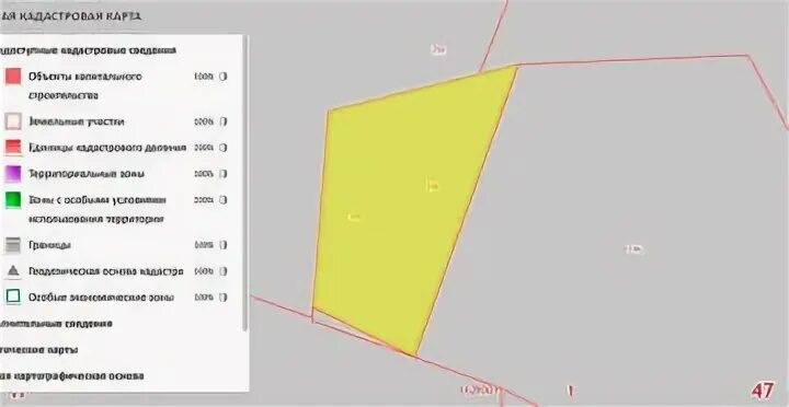 Что означает кадастровая карта