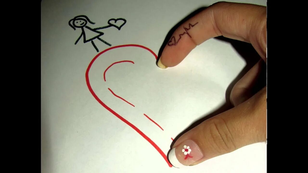 Hearts in halves