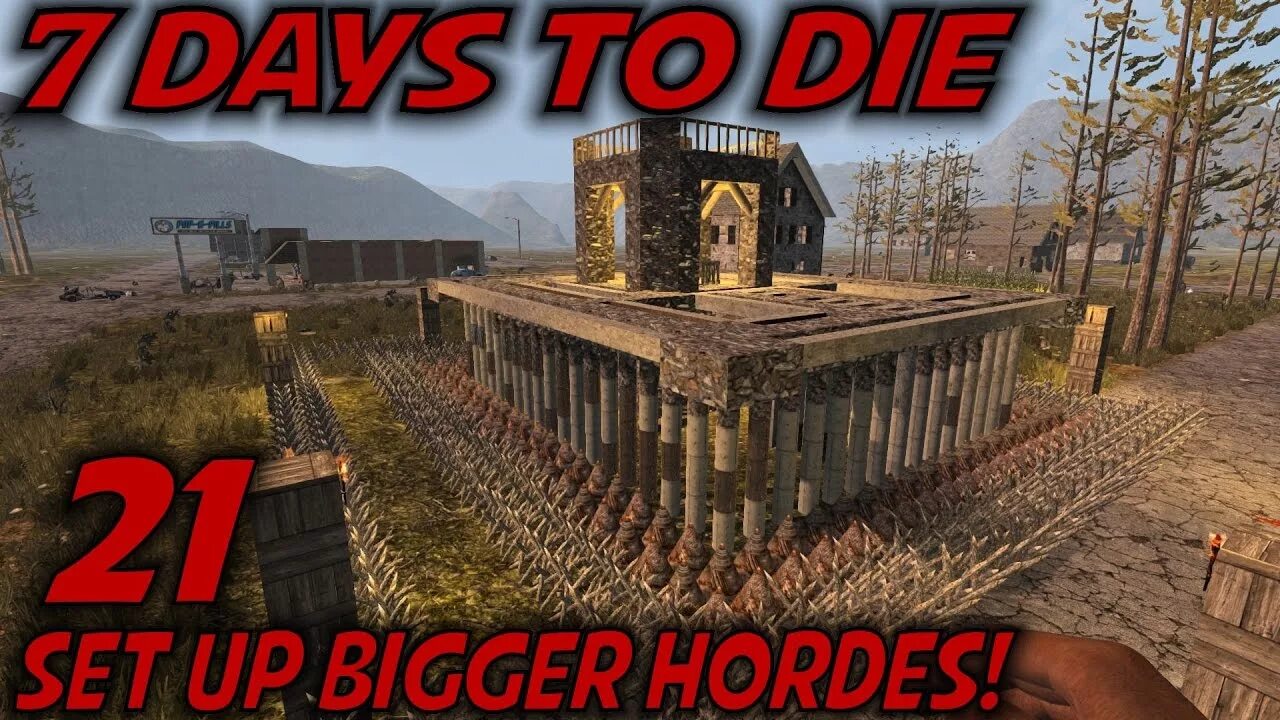 7 Days to die базы. 7 Days to die база. 7 Days to die красивые базы. 7 Days to die Альфа 21.