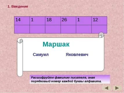 Расшифровать фамилию