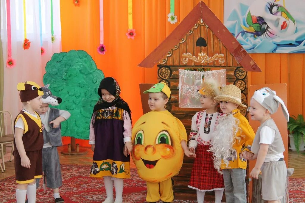 Театральный фестиваль в детском саду. 214 Сад Омск.