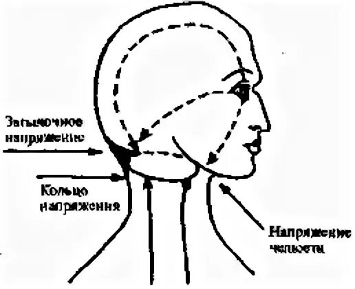 Напряжение в челюсти