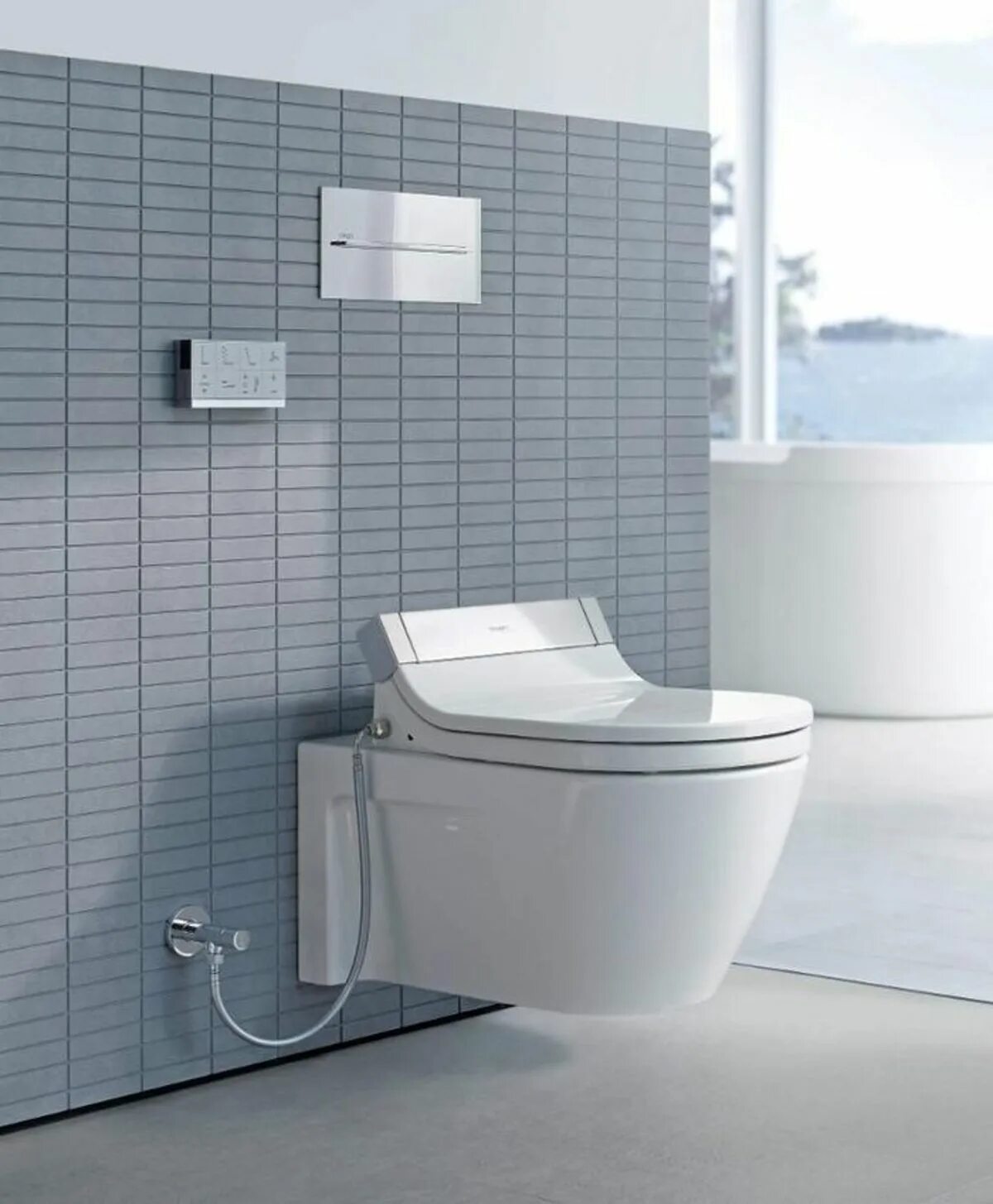 Унитаз с встроенным гигиеническим. Унитаз Duravit SENSOWASH. Унитаз Duravit Starck 2. Подвесной унитаз Duravit Stark. Duravit SENSOWASH Starck.