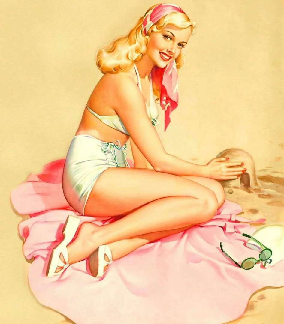 Pin-up — художник джил элвгрен. Пинап pinnain. Американские плакаты с девушками. Munson. Перл фраш.