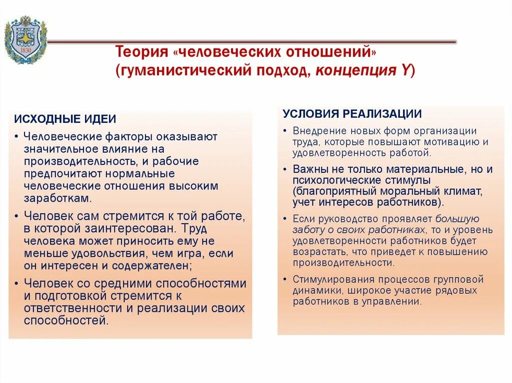 Правило человеческих отношений. Теория человеческих отношений э Мэйо. Организационная концепция человеческих отношений. Положения теории человеческих отношений. Принципы концепции человеческих отношений.