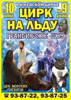 Афиша цирка на ноябрь