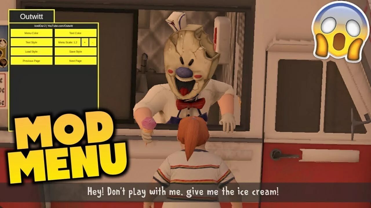Мороженщик 3 меню. Мороженщик мод меню. ice scream 1 читы. взломанный мороженщик мод меню. мороженщик 3 мод outwitt.