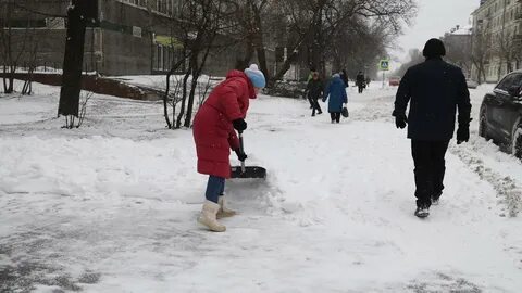Череповец снег