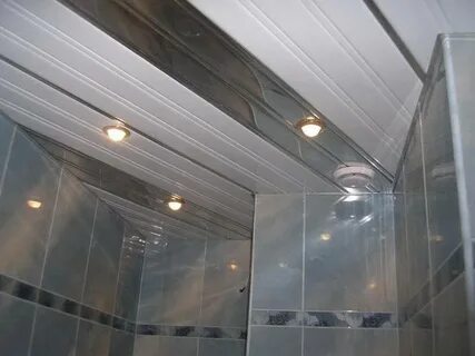 Панели для потолка в ванную комнату