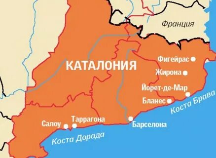 Испания границы