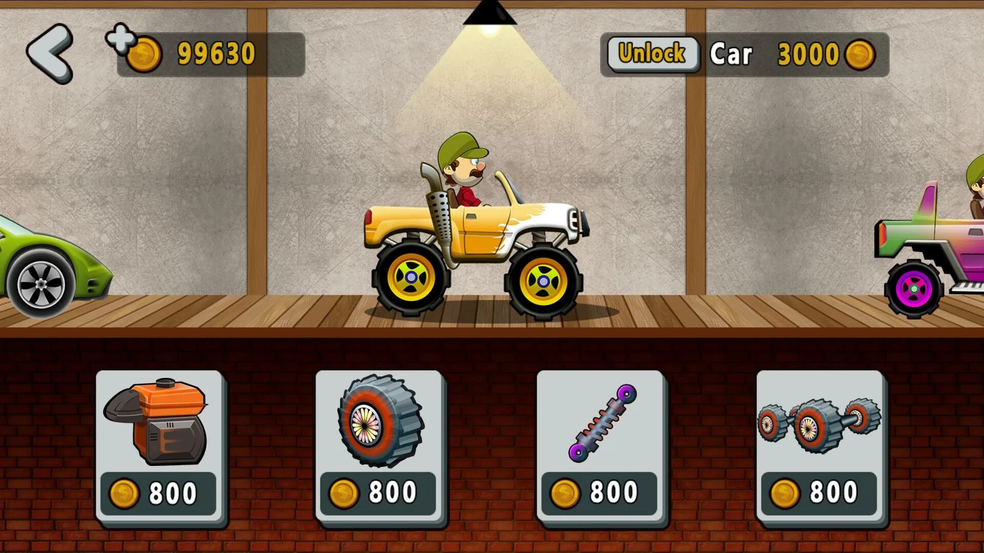 Чит деньги hill climb racing