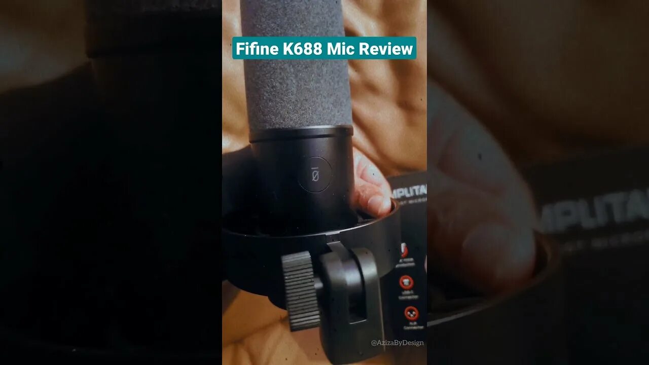 Микрофон fifine k688. Микрофон fifine k688