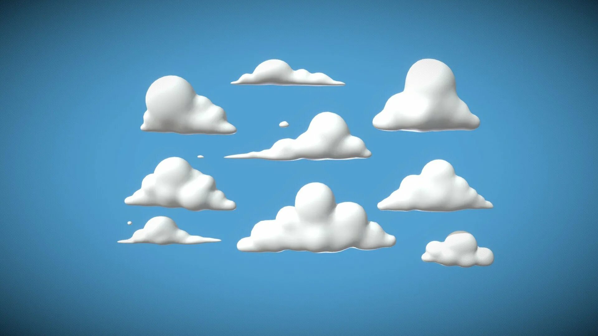 3 d cloud. Облака 3д. Модель облака. Облако 3d. Облако 3д модель.