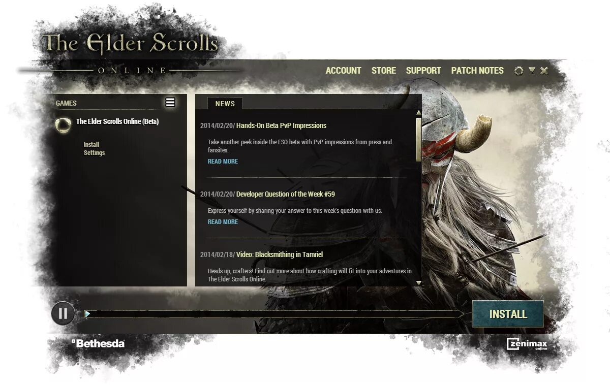 The elder scrolls читы. TESO лаунчер.