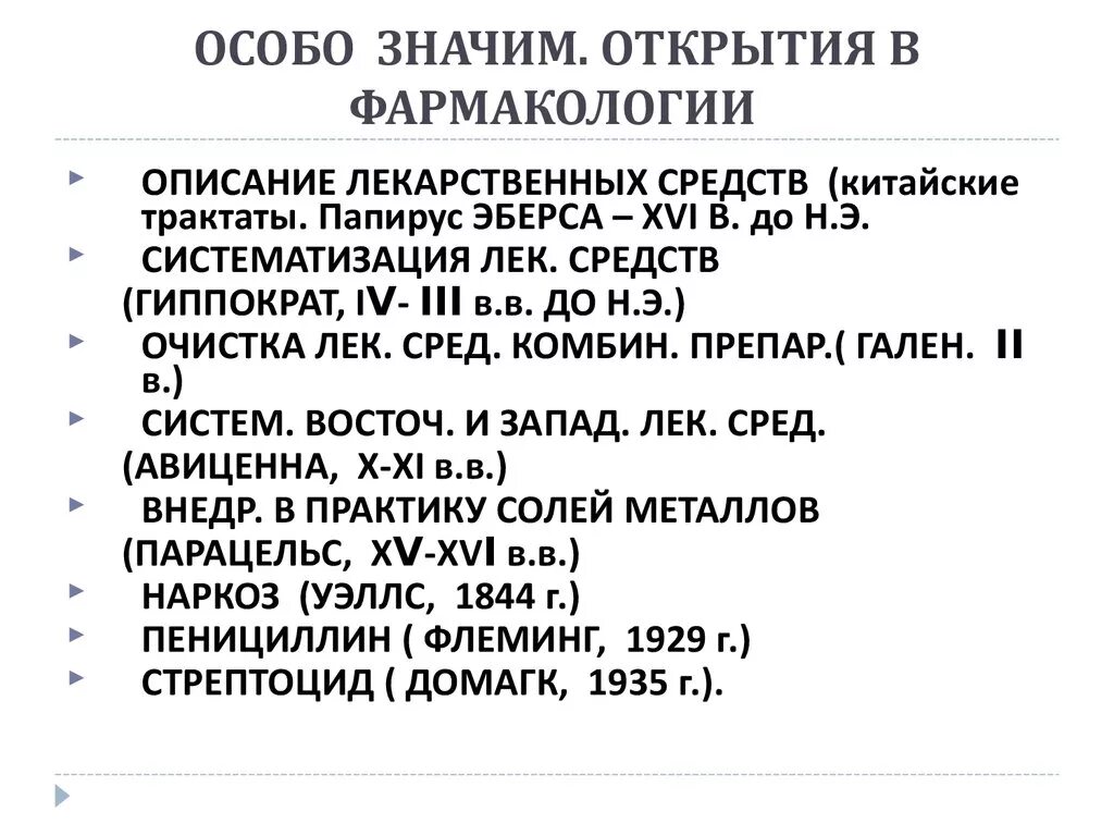 Открытия в фармакологии. Открытие в фармакологии. Открытия в фармакологии. История отечественной фармакологии. История развития отечественной фармакологии.