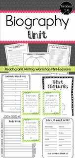 Biography of a writer 5 grade