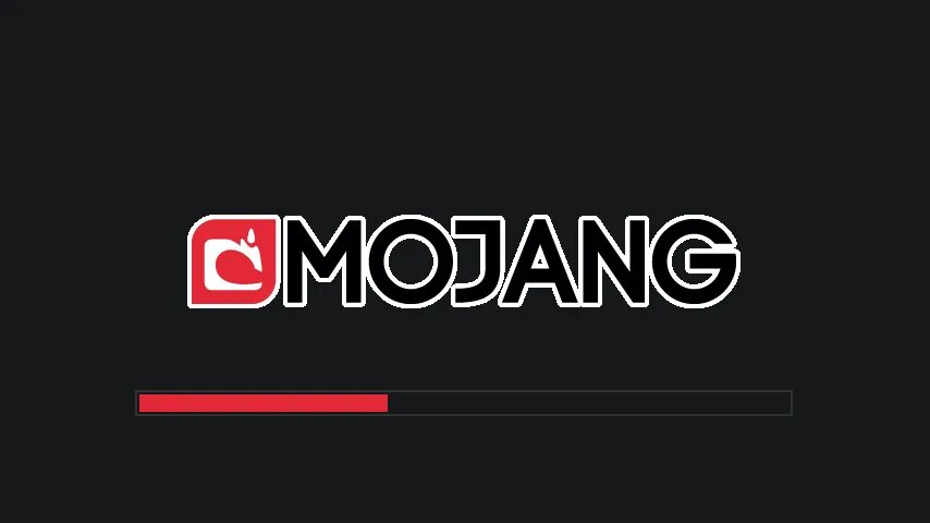 Loads dark. Minecraft loading Screen. Экран загрузки майнкрафт. Mojang загрузочный экран. Логотип Mojang.